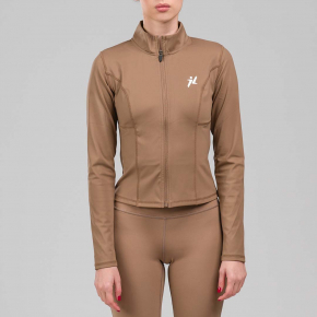 Yoga Zip jakna brown