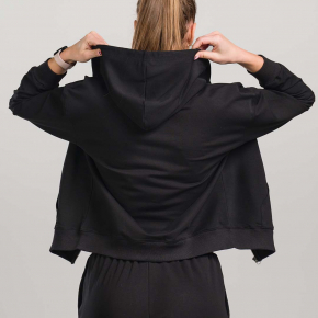 Becare Zip dukserica sa kapuljačom black