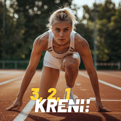 3, 2, 1, kreni!