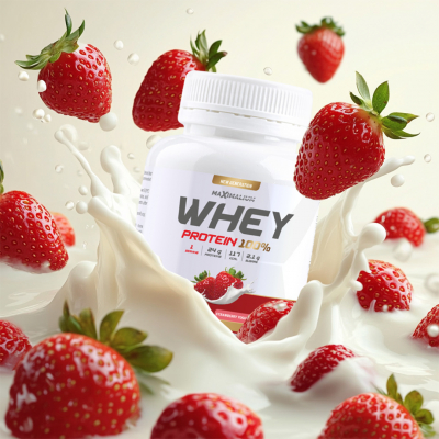 Whey jagoda milky