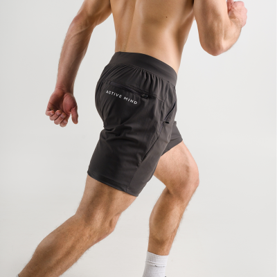 Shift tamno sivi šorc