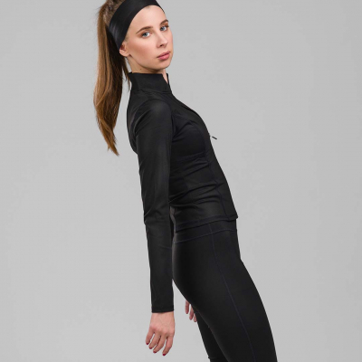 Yoga black Zip jakna