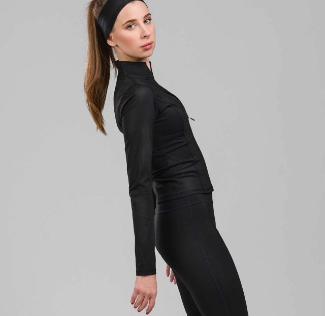 Yoga Zip jakna black