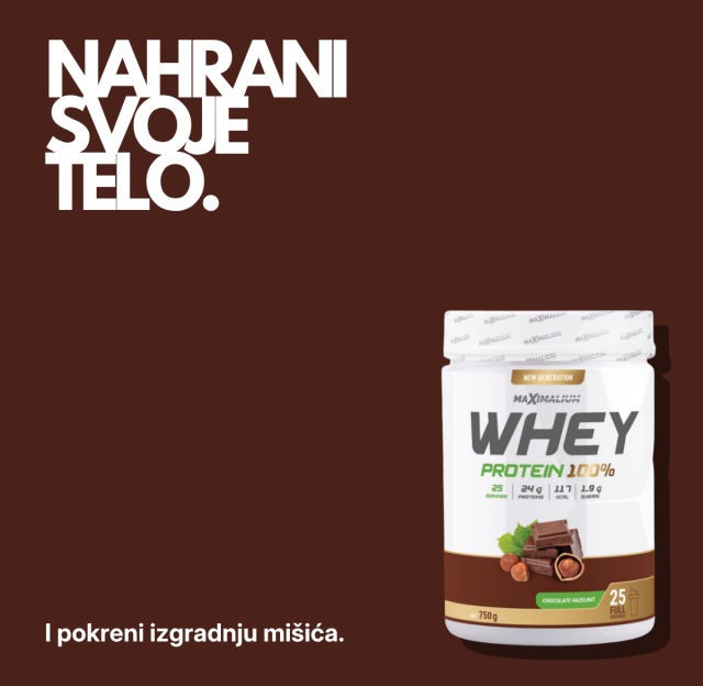 Whey Protein Čokolada Lešnik