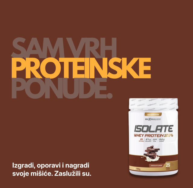 Isolate Whey Protein Čokolada